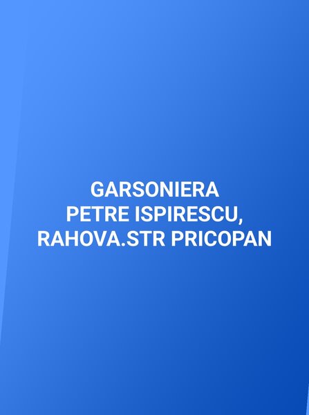 Rahova, Petre Ispirescu, str. Pricopan,